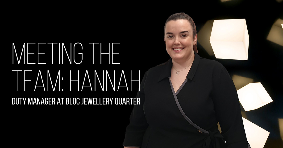 Meeting the team: Hannah.