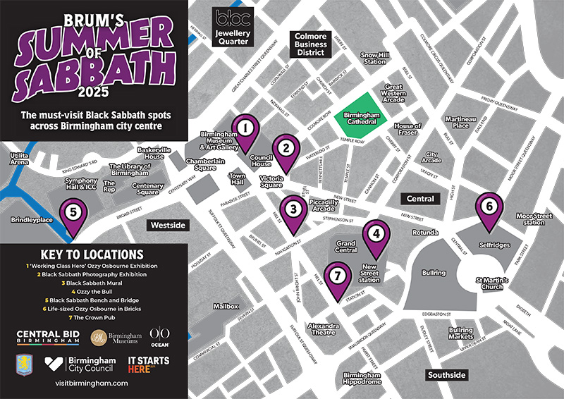 Summer of Sabbath map