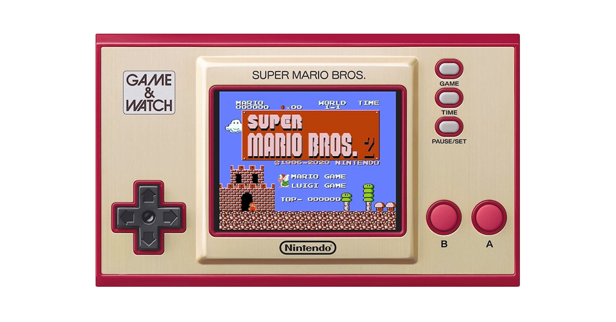 Nintendo Game Watch Super Mario Bros