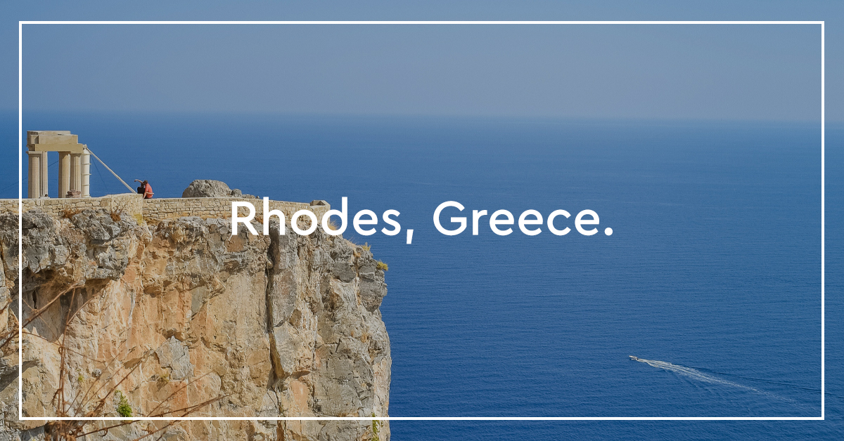 Rhodes, Greece.