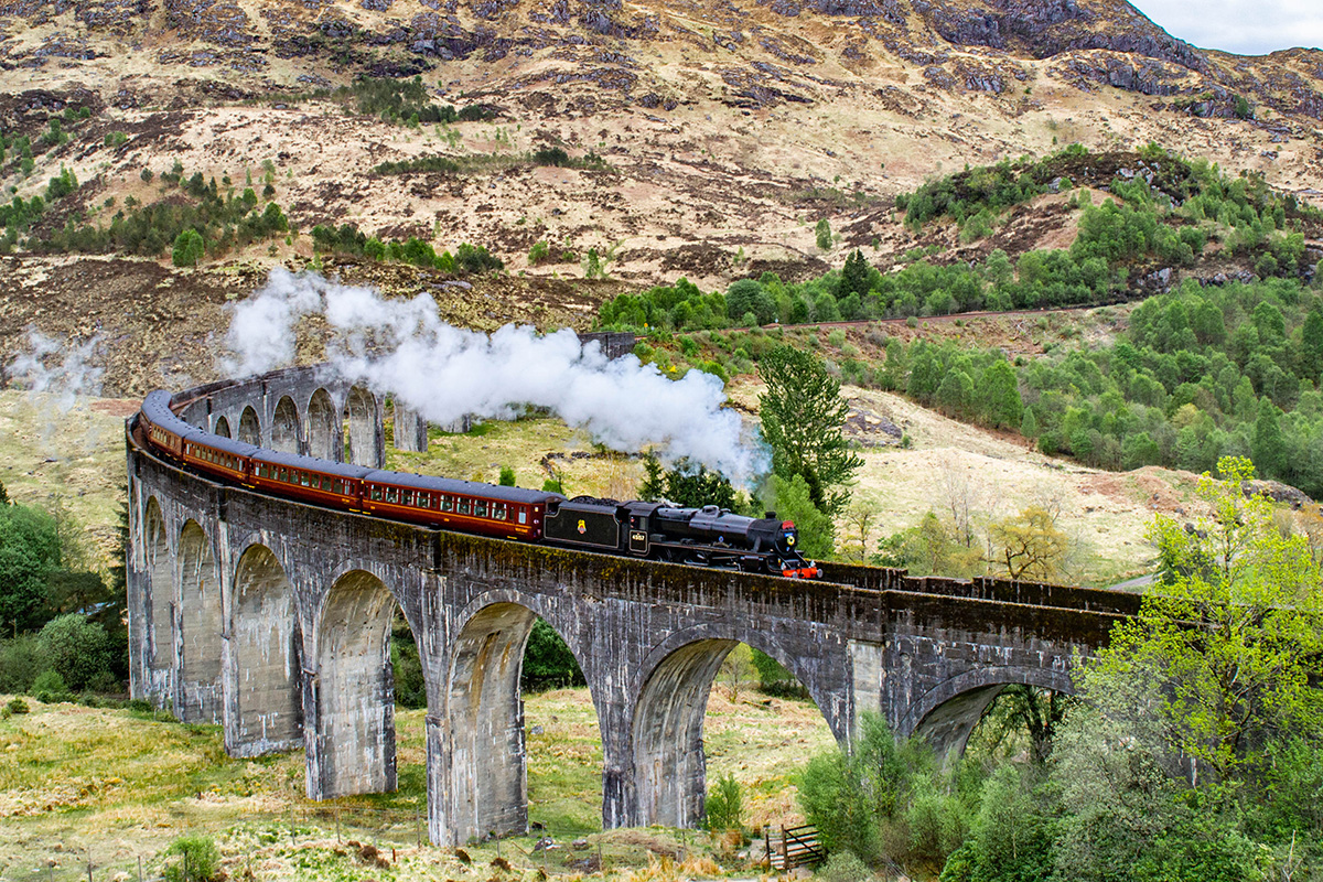 Glenfinnan Viaduct, West Highland Line, Scotland